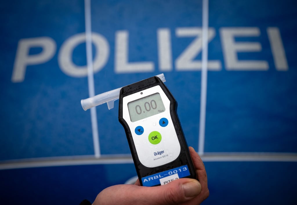 Beim Fahrer des Mazda wurde ein Atemalkoholtest fällig.