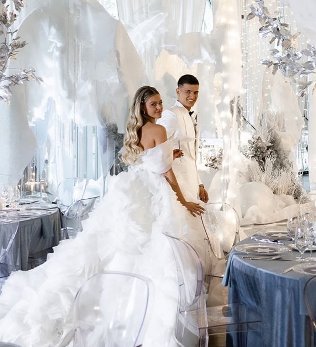 Mateusz Zukowski mit Ehefrau Aleksandra.