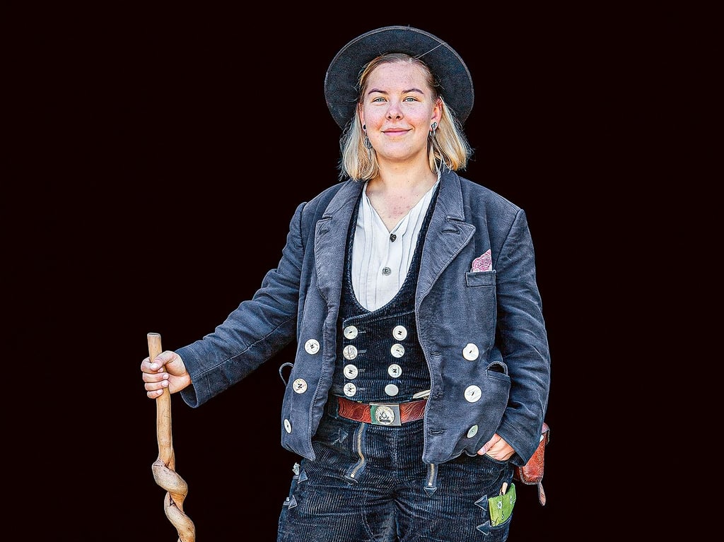 Unterwegs: Leonie, Tischlerin, 2023 auf Wanderschaft (Bildausschnitt)