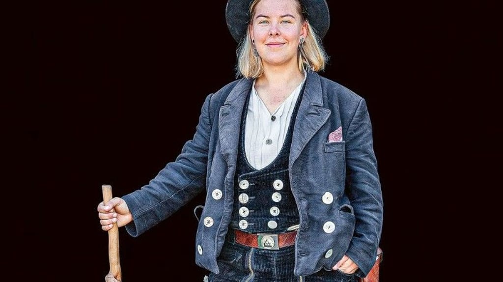 Unterwegs: Leonie, Tischlerin, 2023 auf Wanderschaft (Bildausschnitt)&nbsp;