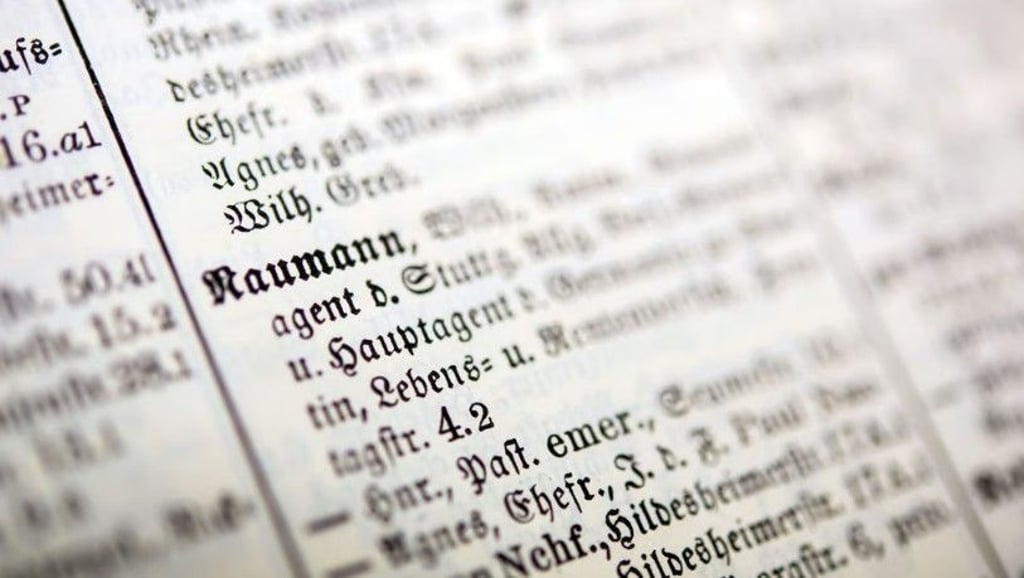 Mehr über Vorfahren können Forscher und Hobby-Genealogen dank eines Projektes der Uni Halle.&nbsp;