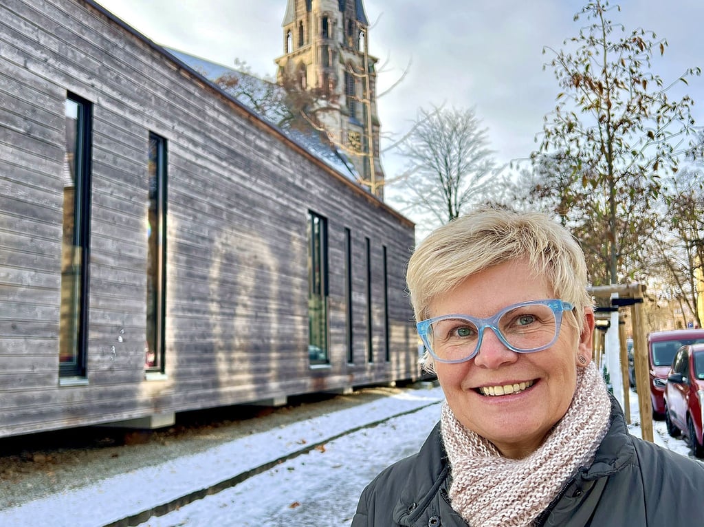Berit Kuhn hat das Martinszentrum mit der Evangelischen Grundschule  mit aufgebaut. 