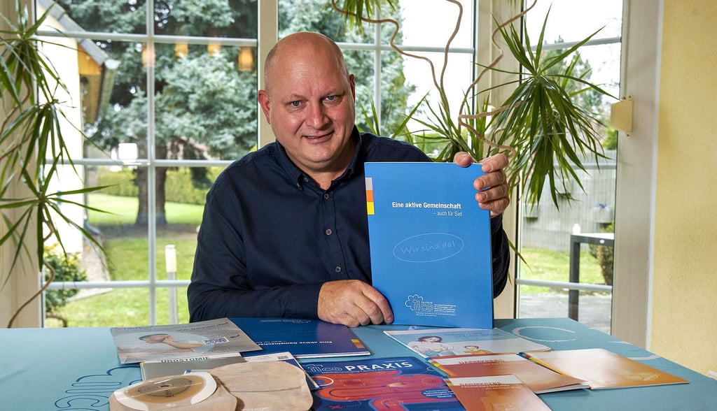 Matthias Eichelbaum ist seit 2025  Gruppensprecher der Selsthilfegruppe der ILCO in Dessau.