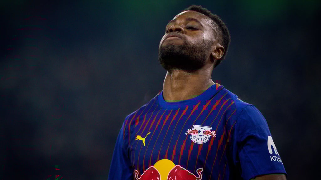 RB-Spieler Ridle Baku ist am Sprunggelenk verletzt. Er fällt im Pokal gegen Magdeburg aus.