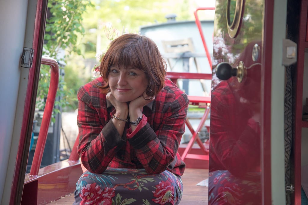 Ihr schillernder Stil brachte Farbe ins graue Westminster: Annette Dittert. (Handout)