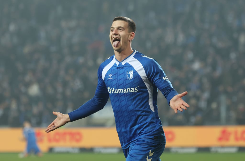 So sah die Begeisterung von Mateusz Zukowski am Sonnabend aus.