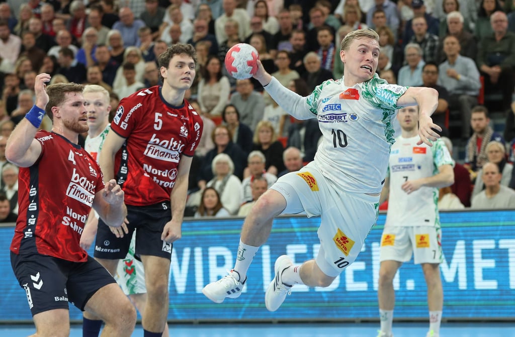 Gisli Kristjansson und seine SCM-Kollegen konnten vor drei Wochen einen 35:31-Sieg in Flensburg bejubeln. Bringt das Rückspiel schon die vorzeitige Titelentscheidung?  