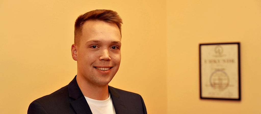 Der 27-jährige Naumburger Sascha Droese ist einer der Besten der beruflichen Fortbildung im IHK-Bezirk Halle-Dessau. 