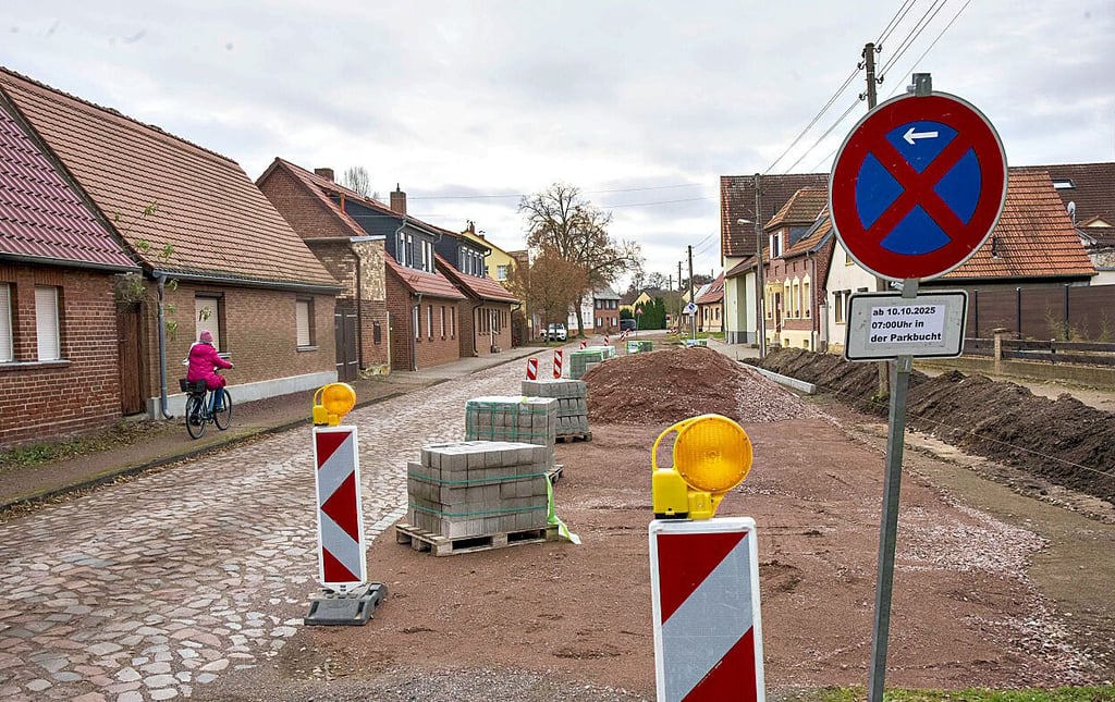 Die besagte Baustelle in Mildensee „Alt Scholitz“