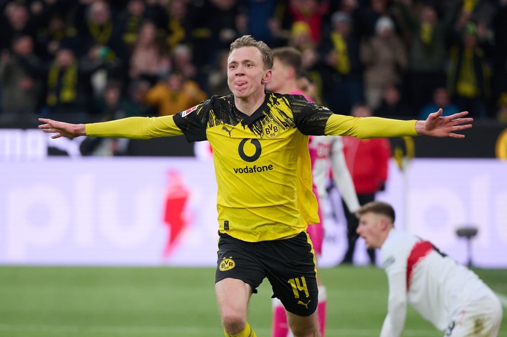 Maximilian Beier könnte im Pokal gegen Leverkusen wieder für Borussia Dortmund spielen. (Archivfoto)