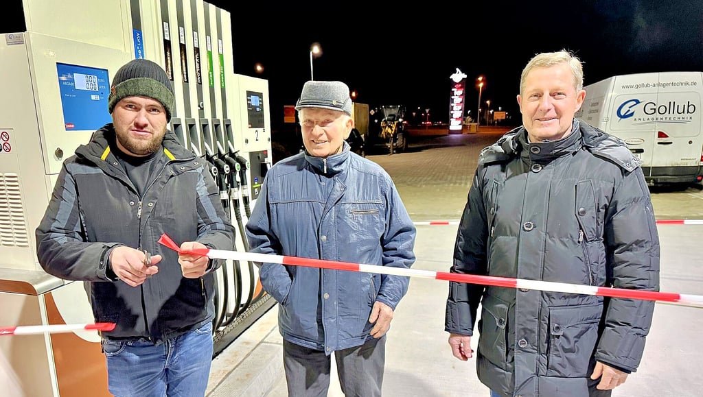 eröffnung tankstelle elster
