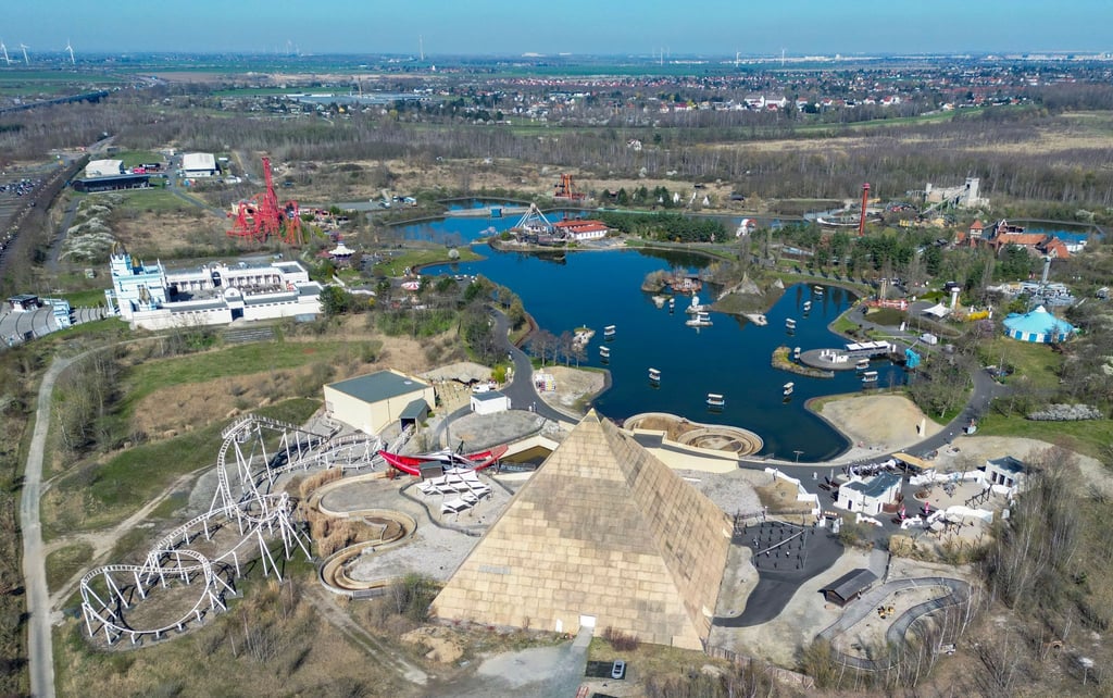Der Freizeitpark Belantis bei Leipzig wird in einen Asterix-Park verwandelt (Archivbild).