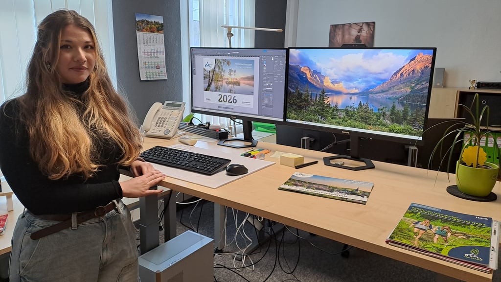 Jessica Schulze ist beim Tourismusbetrieb der Oberharz-Stadt unter anderem für das Marketing zuständig.