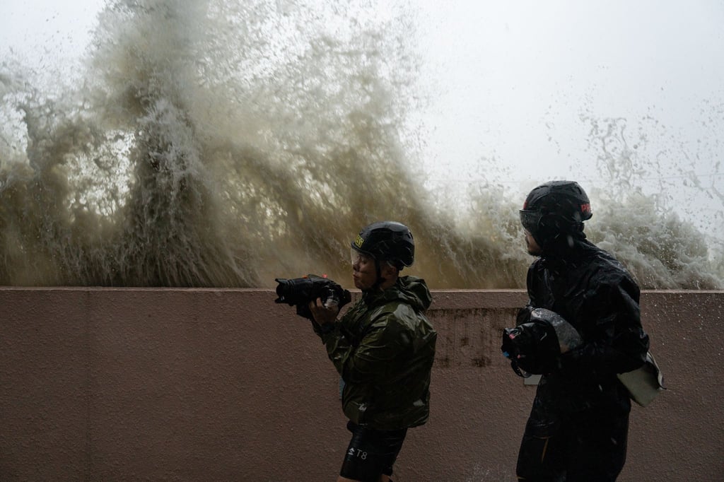 Der Taifun „Ragasa“ im September war einer der schwersten Stürme der zu Ende gegangenen Wirbelsturmsaison. In Hongkong richtete er Schäden an. (Archivbild)
