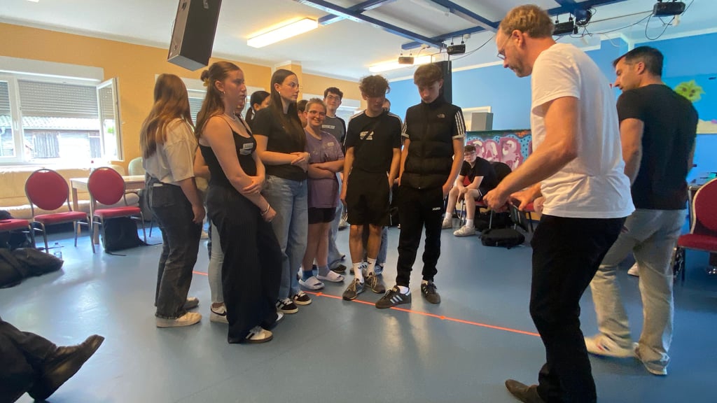 Am Workshop „Jugend schreibt Zukunft“ haben die Sekundarschüler als Parey 2025 teilgenommen.