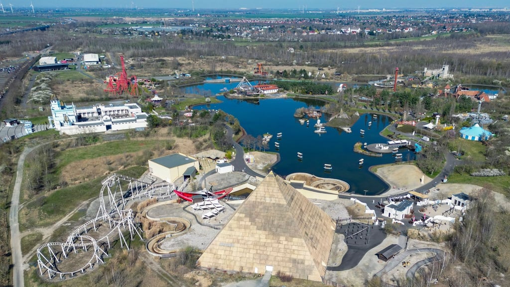 Der Freizeitpark Belantis bei Leipzig wird in einen Asterix-Park verwandelt (Archivbild).