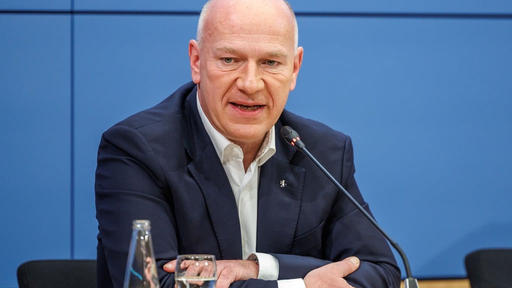 Berlins Regierender Bürgermeister Kai Wegner (CDU) sieht große Chancen für die Hauptstadt. (Archivbild)