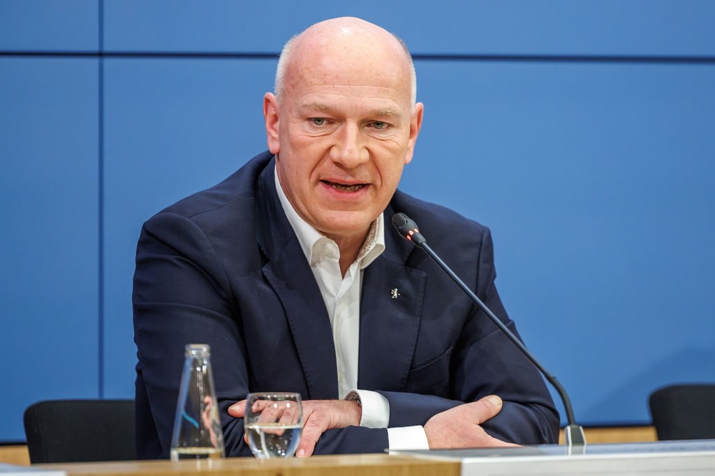 Berlins Regierender Bürgermeister Kai Wegner (CDU) sieht große Chancen für die Hauptstadt. (Archivbild)