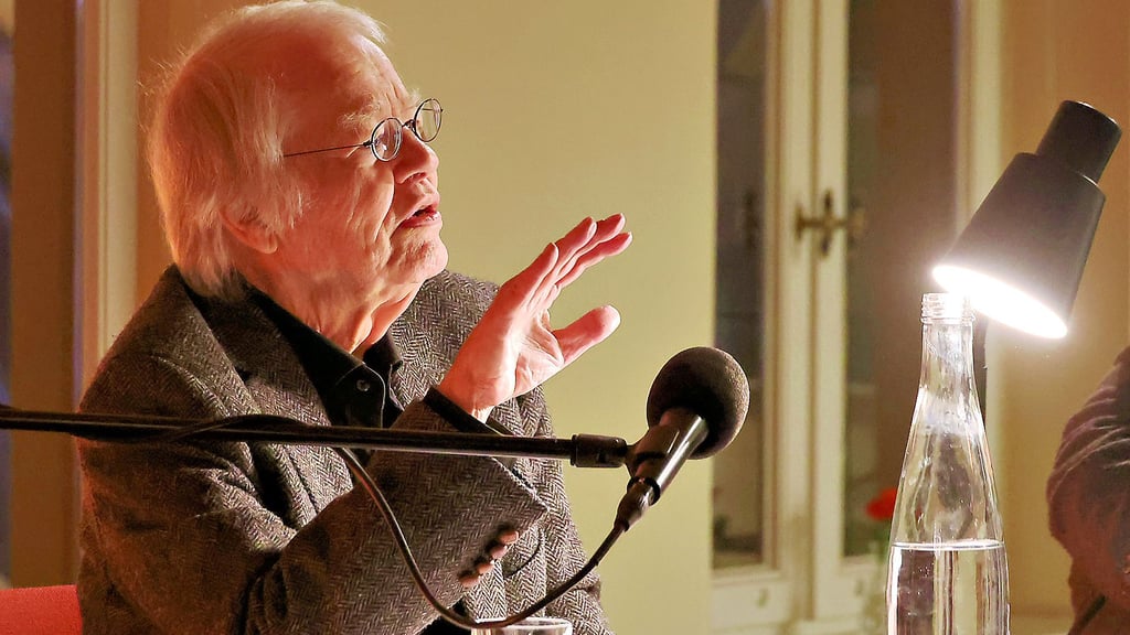 Schriftsteller Volker Braun im Literaturhaus in Halle: „Wir sind doch keine Vielschreiber wie der Kunert.“