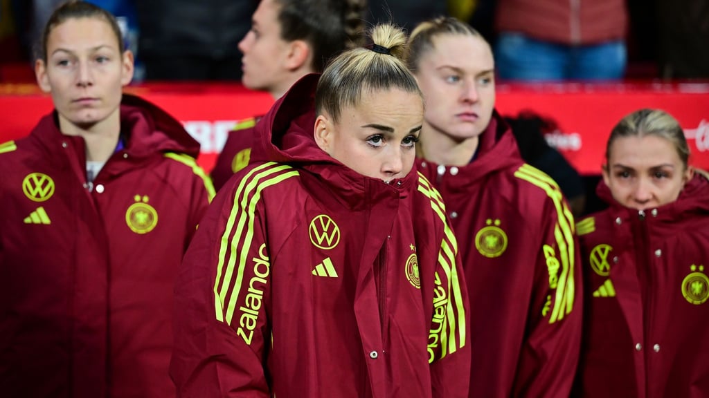 Banger Blick: Kapitänin Giulia Gwinn hofft nach dem verlorenen Nations-League-Finale auf eine Heim-EM 2029.