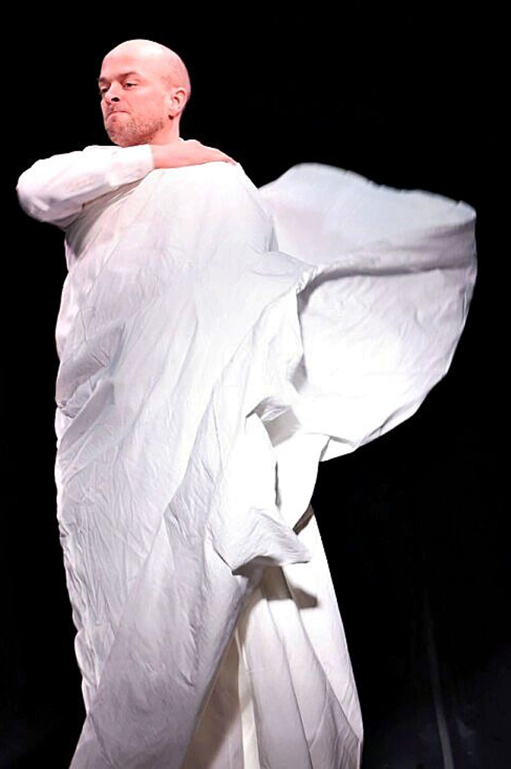 Jonas Schütte ist Julius Cäsar auf der Volksbühne Kaulenberg.