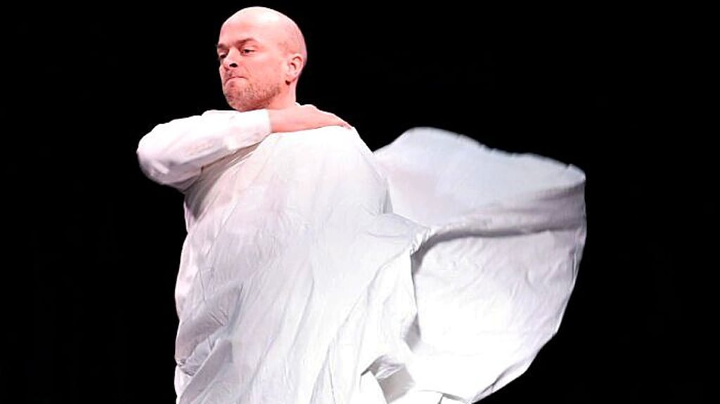 Jonas Schütte ist Julius Cäsar auf der Volksbühne Kaulenberg.