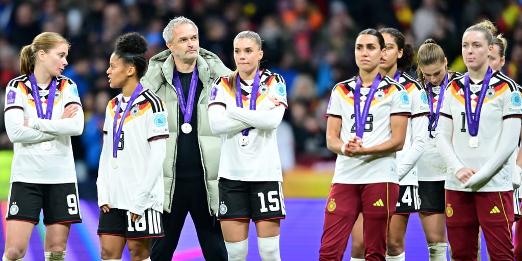 Aus der Traum: Spanien zeigte den deutschen Fußballerinnen ihre Grenzen auf.
