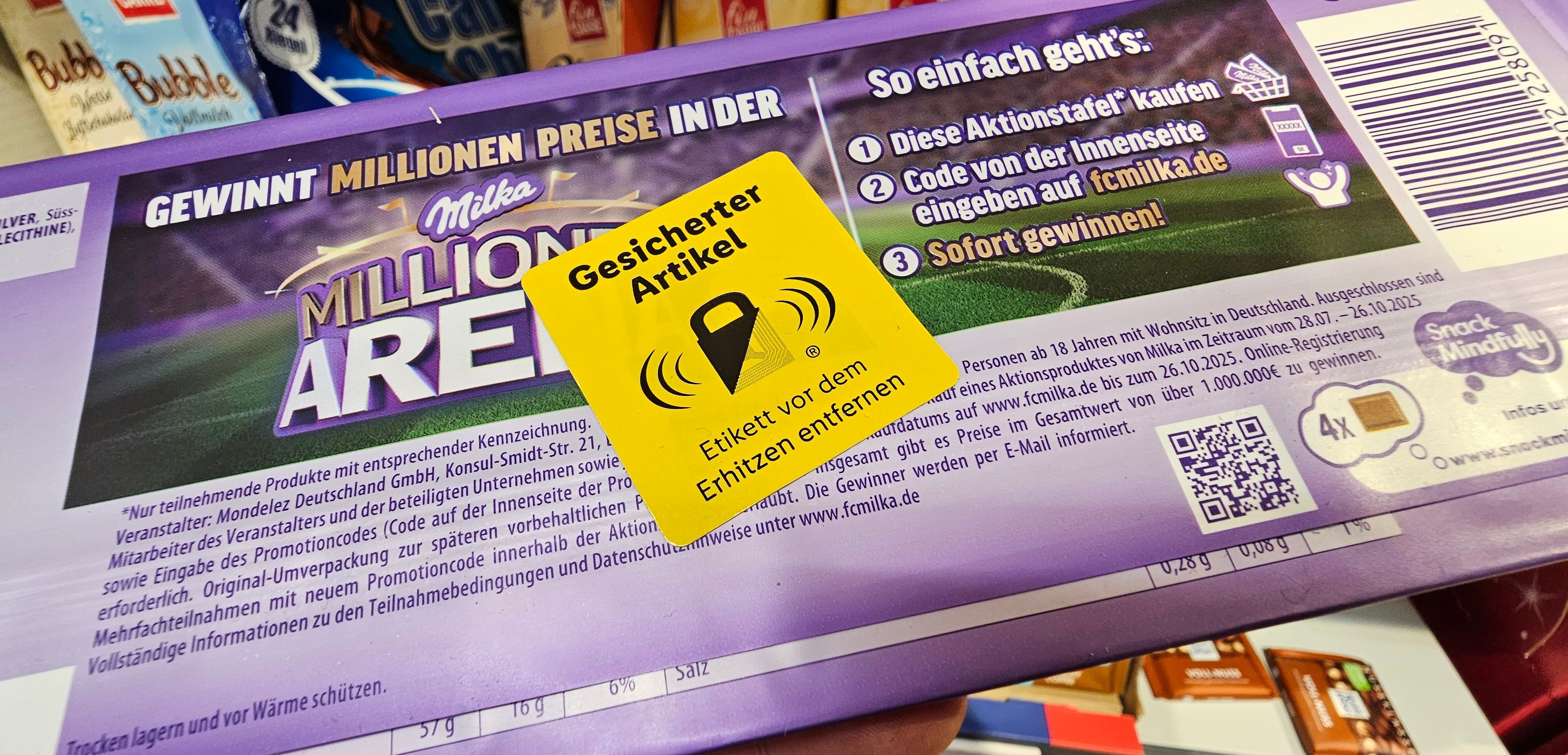 Schutz vor Ladendiebstahl: Auch in Halle: Lidl schützt jetzt sogar Schokolade vor Langfingern – Wieviel in der Stadt geklaut wird