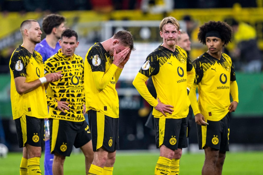 Große Enttäuschung: Borussia Dortmund scheitert im Pokal erneut vorzeitig