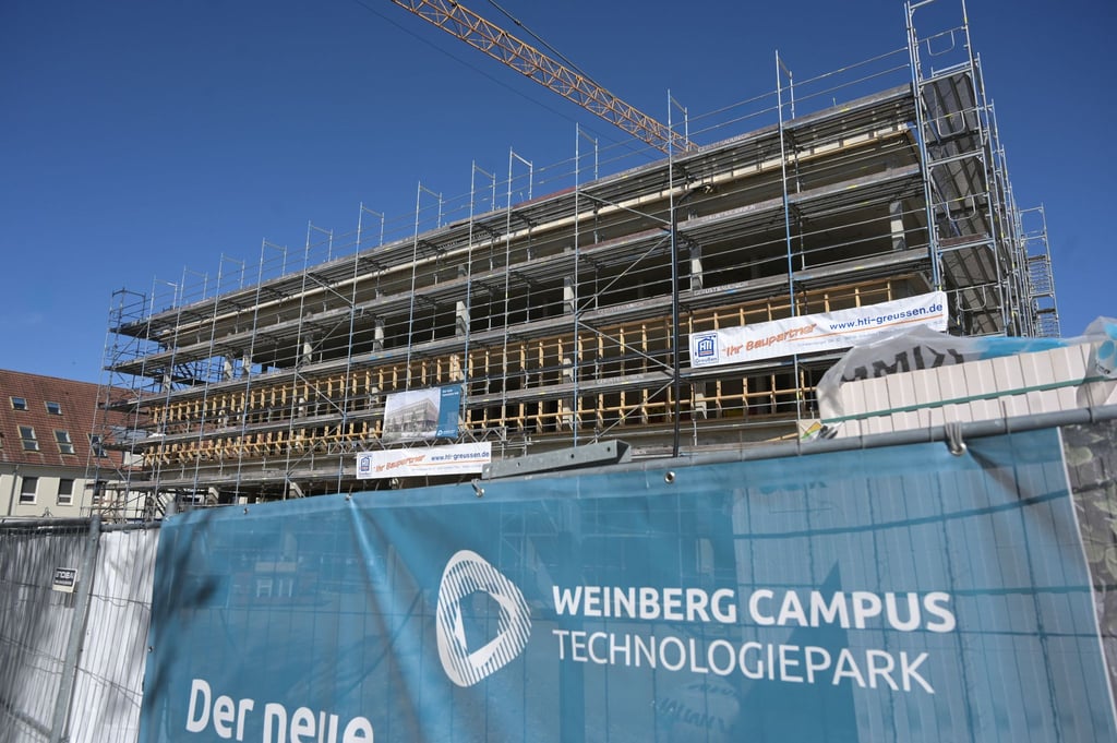 Insgesamt werden am Weinberg Campus in Halle mehr als 150 Millionen Euro investiert. (Archivbild)