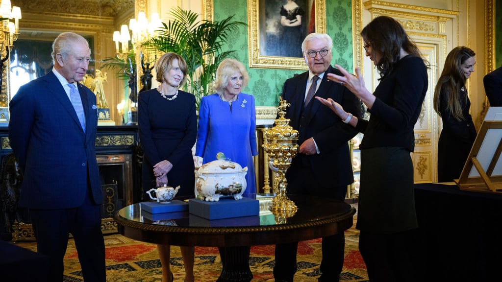 Bundespräsident Steinmeier besucht mit seiner Frau das Vereinigte Königreich.
