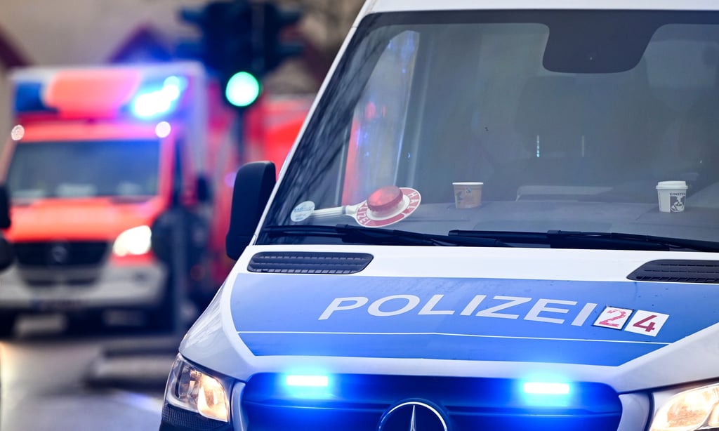 Polizei und Rettungswagen waren vor Ort im Einsatz. 