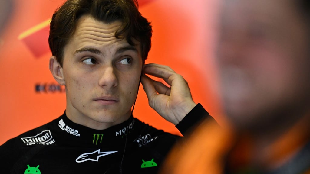 Nur Zuschauer beim ersten Freien Training fürs Formel-1-Finale: Oscar Piastri. (Archivbild)