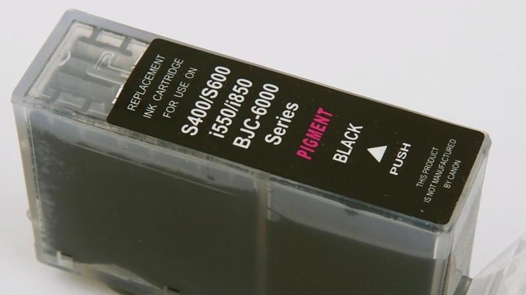 Eine Druckerpatrone im Wert von 10,99 Euro sorgte bei einem Ascherslebener für eine Bewährungsstrafe.