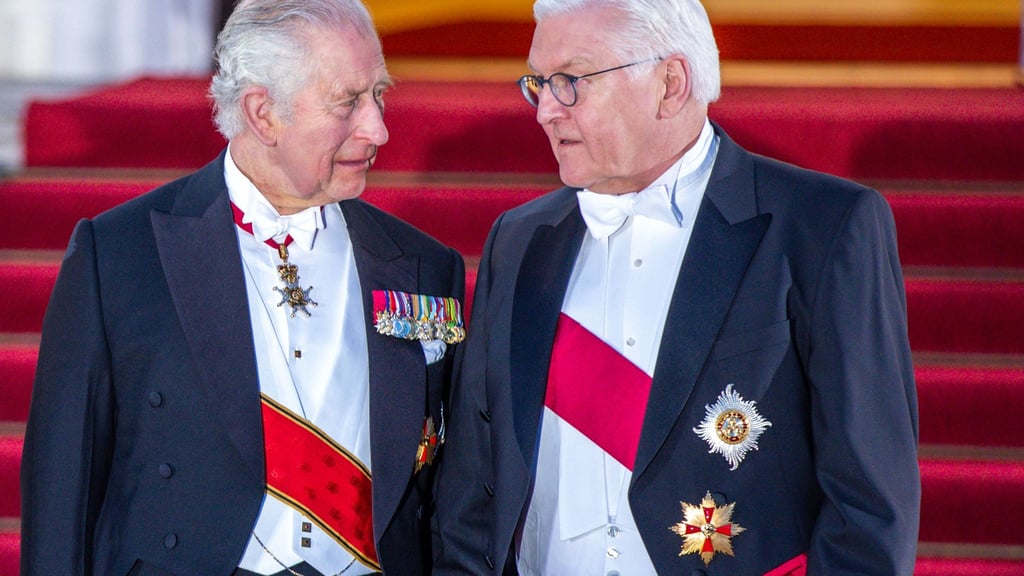 Gegenbesuch: Bundespräsident Frank-Walter Steinmeier und seine Frau Elke Büdenbender kommen zum Staatsbesuch nach London