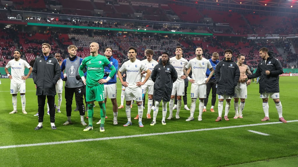 Unmittelbar nach der Partie wusste das Team des 1. FC Magdeburg noch nichts von dem Todesfall.