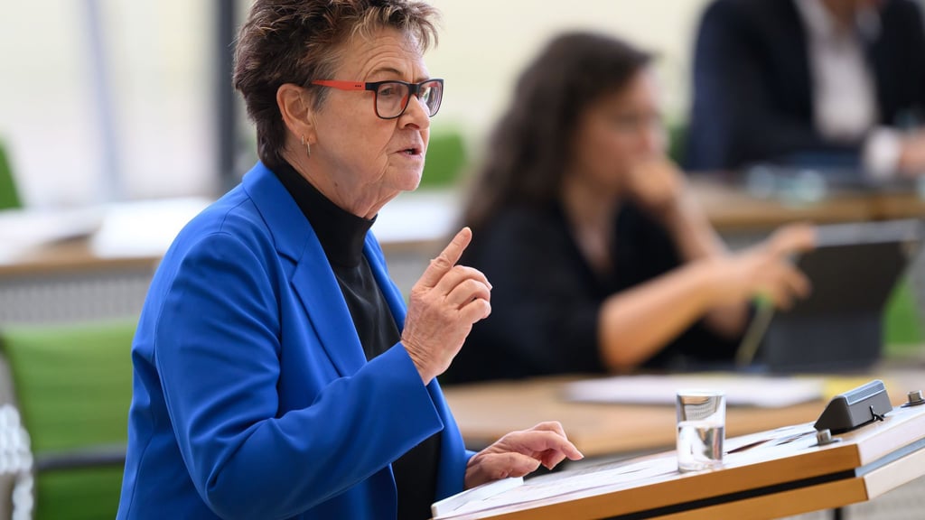 BSW-Fraktionschefin Sabine Zimmermann hat den Zustand der politischen Kultur auch in Sachsen beklagt.