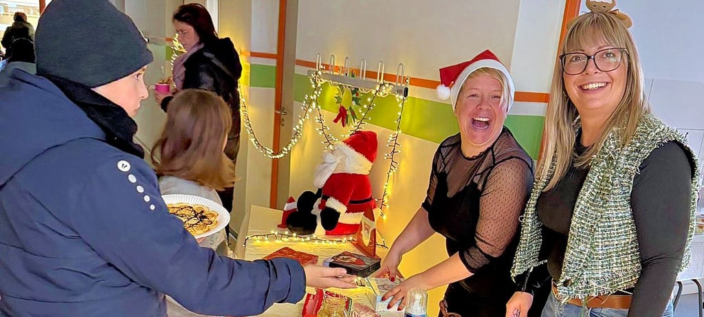 Weihnachtsfeiern gibt es auch in den Kitas – wie  in Groß Börnecke.  