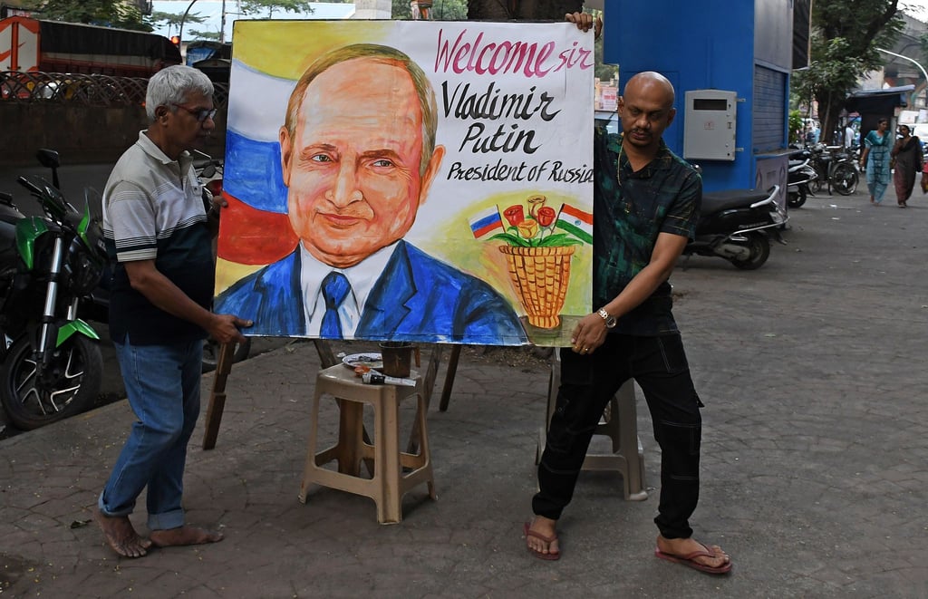Putin besucht derzeit das langjährige Partnerland Indien.