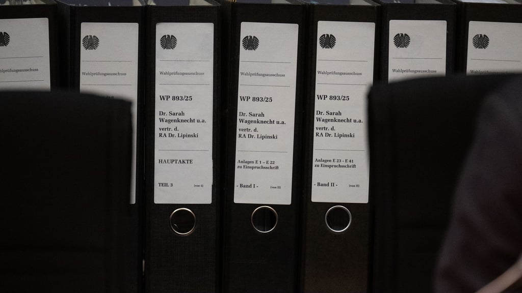 Das BSW hatte sehr viel Material zusammengetragen, um seine Einsprüche zu begründen. (Archivbild)