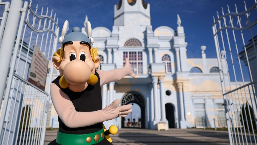 Der neue Betreiber Compagnie des Alpes präsentiert Pläne für den ersten Asterix-Park außerhalb Frankreichs