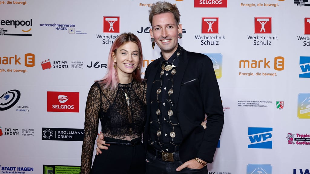 Stets an Fabian Kahls Seite: Seine Verlobte Yvonne.