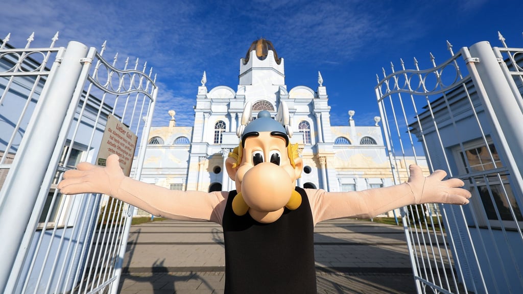 Der Freizeitpark Belantis vor den Toren Leipzigs soll Stück für Stück in einen "Asterix und Obelix"-Park verwandelt werden.