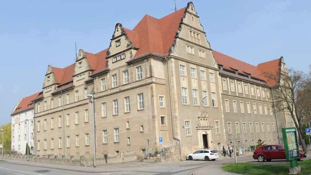 Das Amtsgericht an der Friedensstraße in Eisleben.