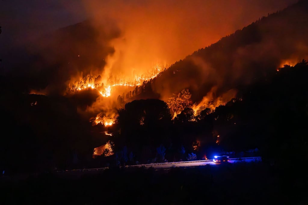 Ende August wüteten Waldbrände in Spanien. (Archivbild)
