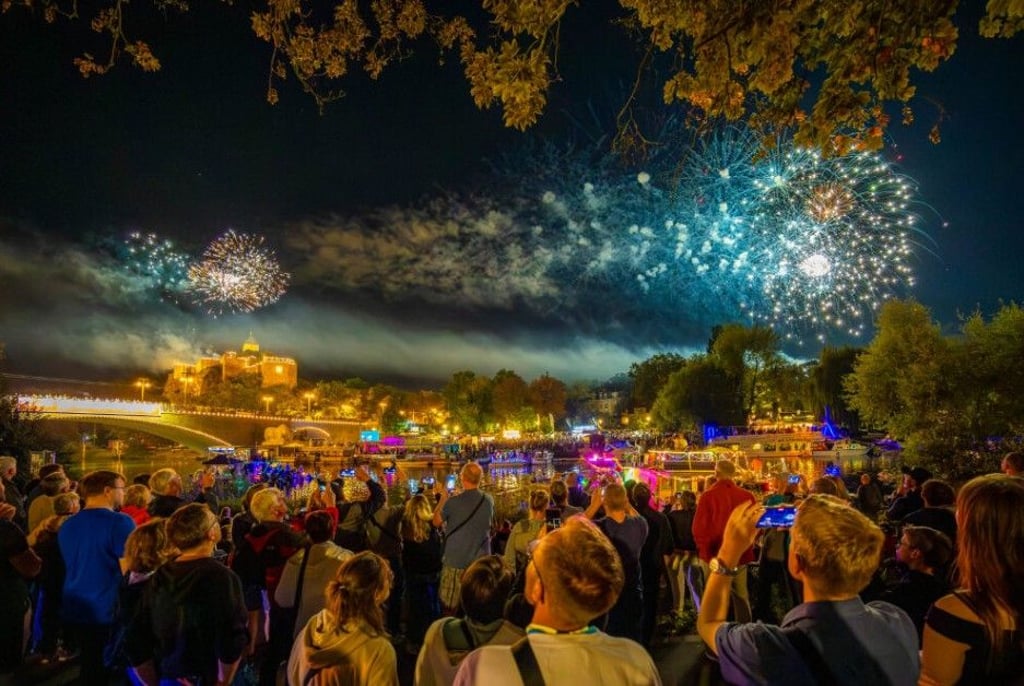 Das Laternenfest 2025 in Halle besuchten rund 200.000 Gäste.