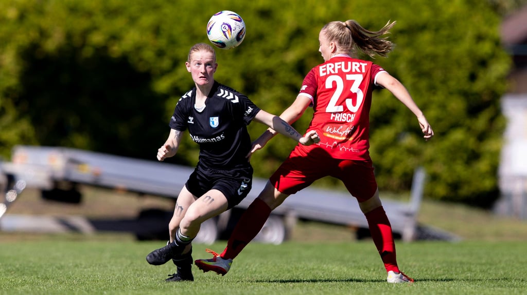 Die Frauen des 1. FC Magdeburg treffen am 7. Dezember auf den 1. FFV Erfurt. Das Spiel im Heinrich-Germer-Stadion wird auch im Livestream übertragen.
