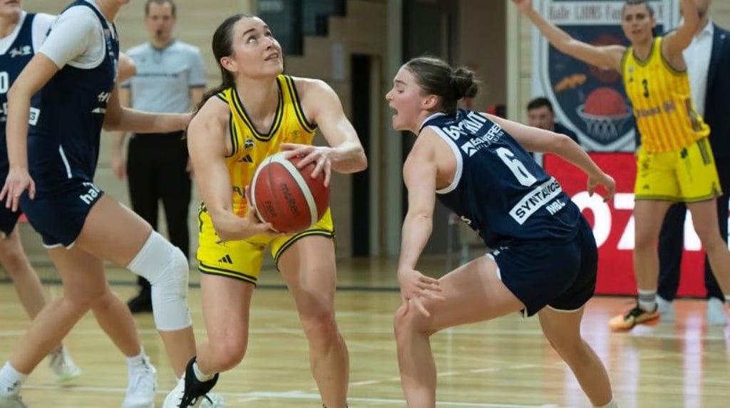 Nicole Brochlitz (r.) und der MBC hatten das Nachsehen.