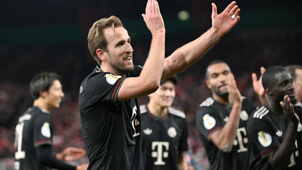 Kane freute sich sehr über den Sieg in Berlin.