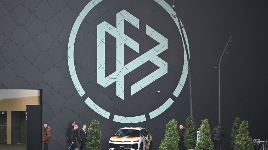 Der DFB ist bei der Gründung eines Ligaverbandes womöglich außen vor. (Archivbild)